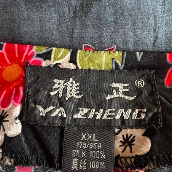 Ya Zheng 100% Silk Coats | Beautiful Asian Coat Size XXL - Picture 3 of 4